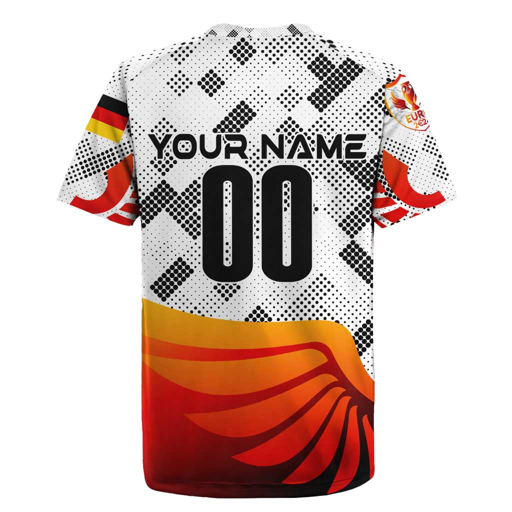 Personalized Germany Football 2024 Rugby Jersey Trophy Wing Style - Wonder Print Shop