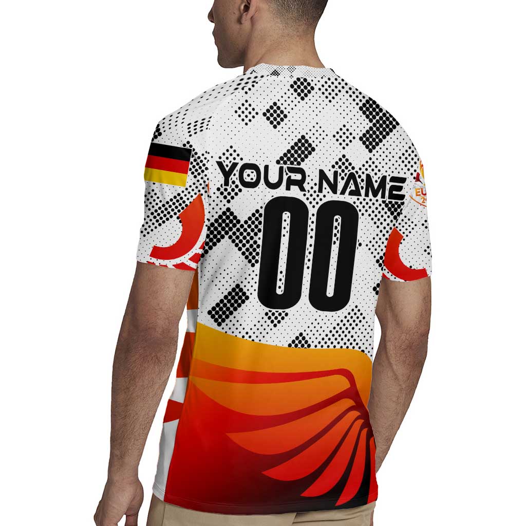 Personalized Germany Football 2024 Rugby Jersey Trophy Wing Style - Wonder Print Shop