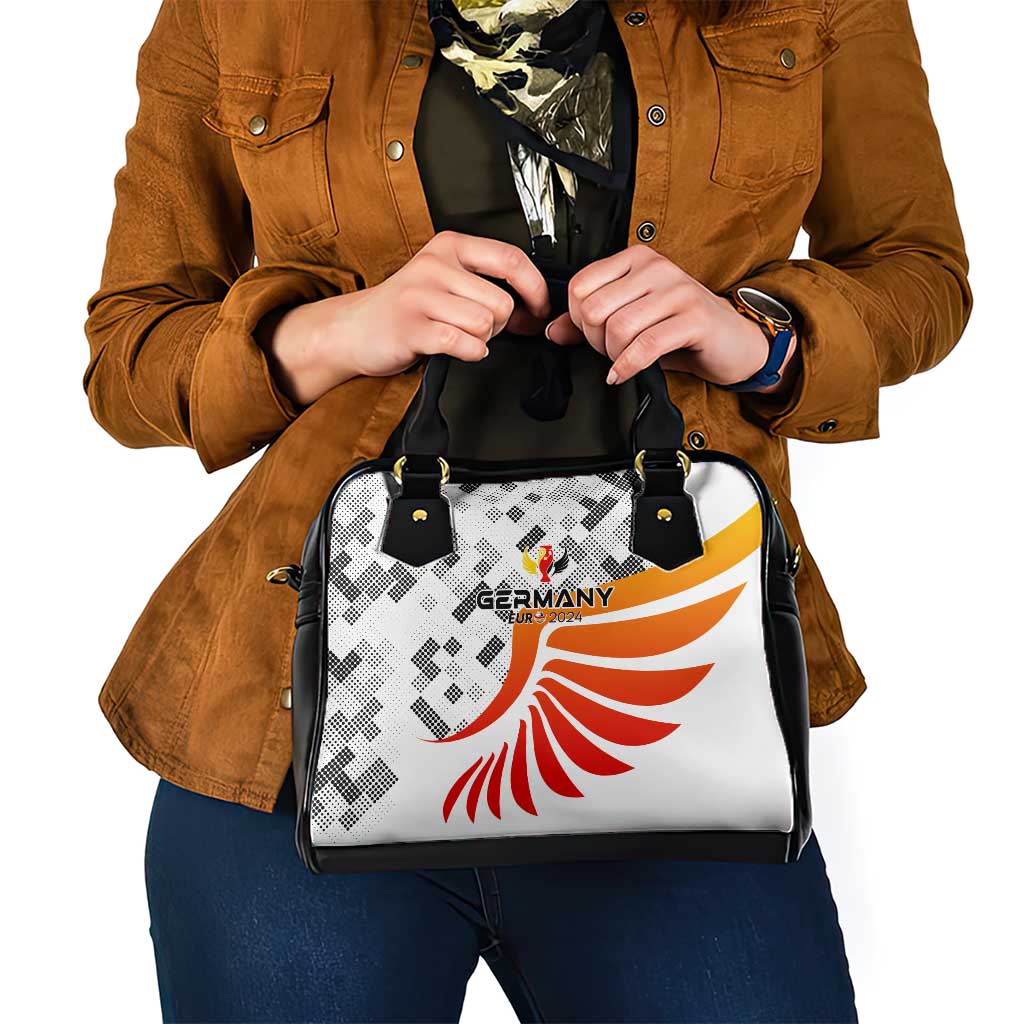 Germany Football 2024 Shoulder Handbag Trophy Wing Style