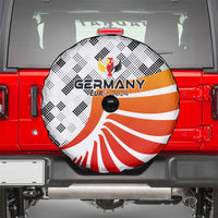 Germany Football 2024 Spare Tire Cover Trophy Wing Style - Wonder Print Shop