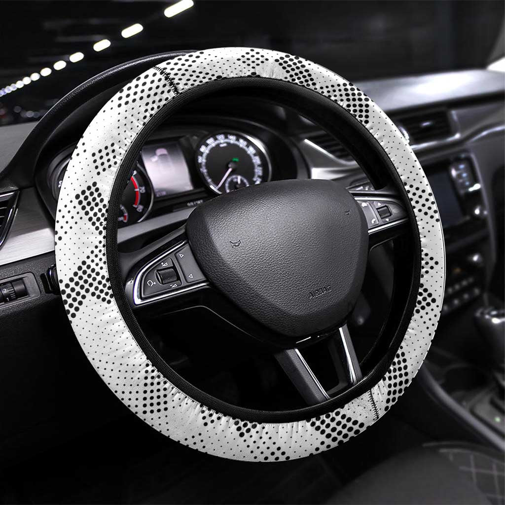 Germany Football 2024 Steering Wheel Cover Trophy Wing Style - Wonder Print Shop