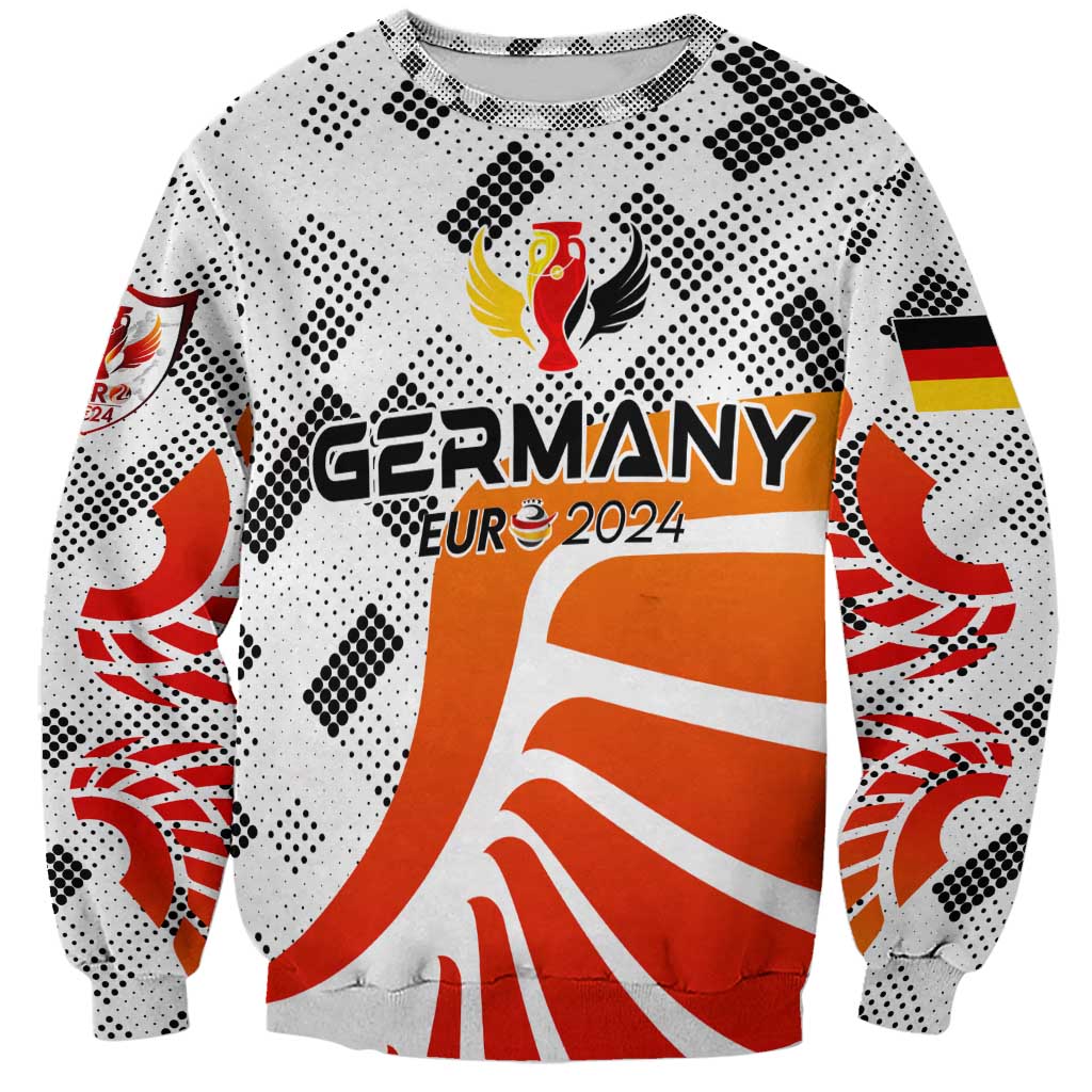 Personalized Germany Football 2024 Sweatshirt Trophy Wing Style - Wonder Print Shop