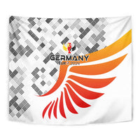 Germany Football 2024 Tapestry Trophy Wing Style - Wonder Print Shop
