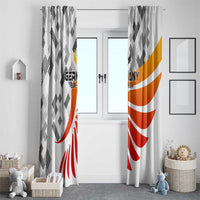 Germany Football 2024 Window Curtain Trophy Wing Style - Wonder Print Shop