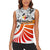Personalized Germany Football 2024 Women Sleeveless Polo Shirt Trophy Wing Style - Wonder Print Shop