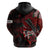 Personalised Native American Chief Skull Hoodie Rose Skull - Wonder Print Shop