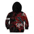 Personalised Native American Chief Skull Kid Hoodie Rose Skull - Wonder Print Shop