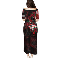 Personalised Native American Chief Skull Puletasi Rose Skull - Wonder Print Shop