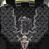 Personalised Knights Templar Warrior Skull Back Car Seat Cover - Wonder Print Shop