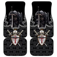 Personalised Knights Templar Warrior Skull Car Mats - Wonder Print Shop