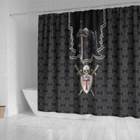 personalised-knights-templar-warrior-skull-shower-curtain