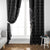 Personalised Knights Templar Warrior Skull Window Curtain - Wonder Print Shop