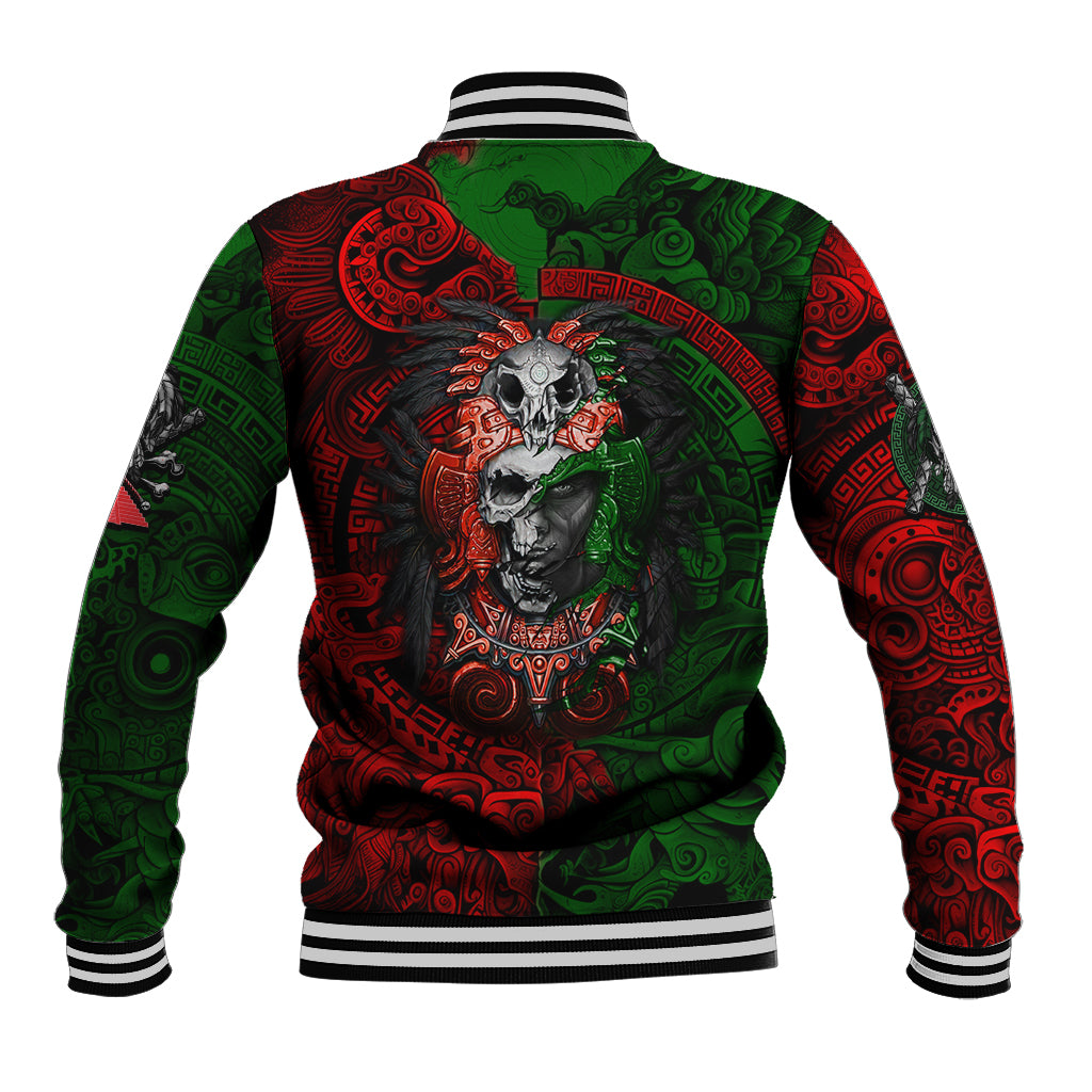 Skulls Aztec Warriors Baseball Jacket - Wonder Print Shop