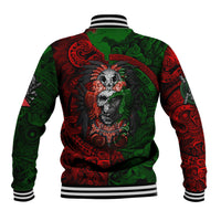 Skulls Aztec Warriors Baseball Jacket - Wonder Print Shop
