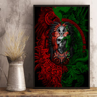 Skulls Aztec Warriors Canvas Wall Art - Wonder Print Shop