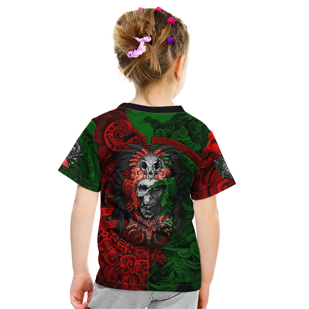 Skulls Aztec Warriors Kid T Shirt - Wonder Print Shop