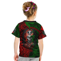 Skulls Aztec Warriors Kid T Shirt - Wonder Print Shop