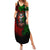 Skulls Aztec Warriors Summer Maxi Dress - Wonder Print Shop