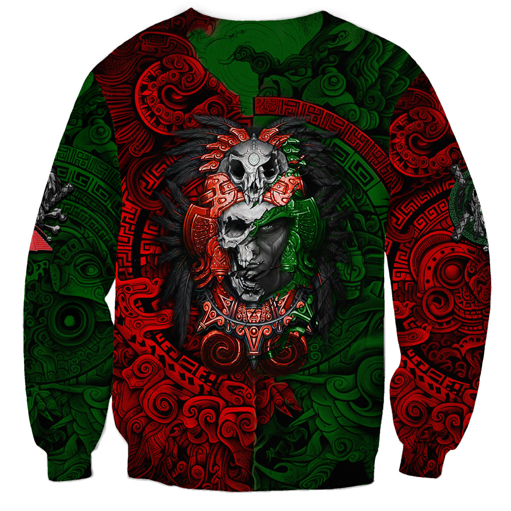 Skulls Aztec Warriors Sweatshirt - Wonder Print Shop