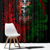 Skulls Aztec Warriors Window Curtain - Wonder Print Shop