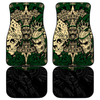 Aztec Warrior Skulls Car Mats - Wonder Print Shop