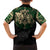 Aztec Warrior Skulls Family Matching Summer Maxi Dress and Hawaiian Shirt - Wonder Print Shop