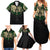 Aztec Warrior Skulls Family Matching Summer Maxi Dress and Hawaiian Shirt - Wonder Print Shop