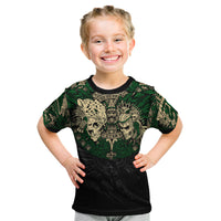 Aztec Warrior Skulls Kid T Shirt - Wonder Print Shop