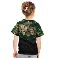 Aztec Warrior Skulls Kid T Shirt - Wonder Print Shop