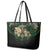 Aztec Warrior Skulls Leather Tote Bag - Wonder Print Shop