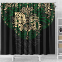 aztec-warrior-skulls-shower-curtain