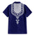 Printed Dashiki African Family Matching Mermaid Dress and Hawaiian Shirt Blue - Wonder Print Shop