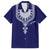Printed Dashiki African Hawaiian Shirt Blue - Wonder Print Shop