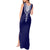 Printed Dashiki African Tank Maxi Dress Blue - Wonder Print Shop