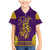 Anubis and Horus Family Matching Mermaid Dress and Hawaiian Shirt Egyptian God Purple