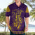 Anubis and Horus Hawaiian Shirt Egyptian God Purple - Wonder Print Shop