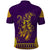 Anubis and Horus Polo Shirt Egyptian God Purple