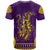 Anubis and Horus T Shirt Egyptian God Purple - Wonder Print Shop