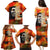 Reggae Legend Bob Family Matching Puletasi and Hawaiian Shirt Retro Style - Wonder Print Shop