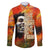 Reggae Legend Bob Family Matching Puletasi and Hawaiian Shirt Retro Style - Wonder Print Shop