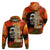 Reggae Legend Bob Zip Hoodie Retro Style - Wonder Print Shop