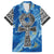 Ankh On Blue Hawaiian Shirt Pan African - Wonder Print Shop