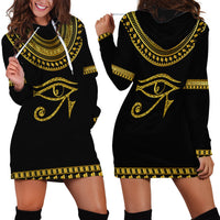 Eyes Of Horus Hoodie Dress Egyptian Art - Wonder Print Shop