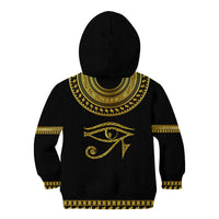 Eyes Of Horus Kid Hoodie Egyptian Art - Wonder Print Shop