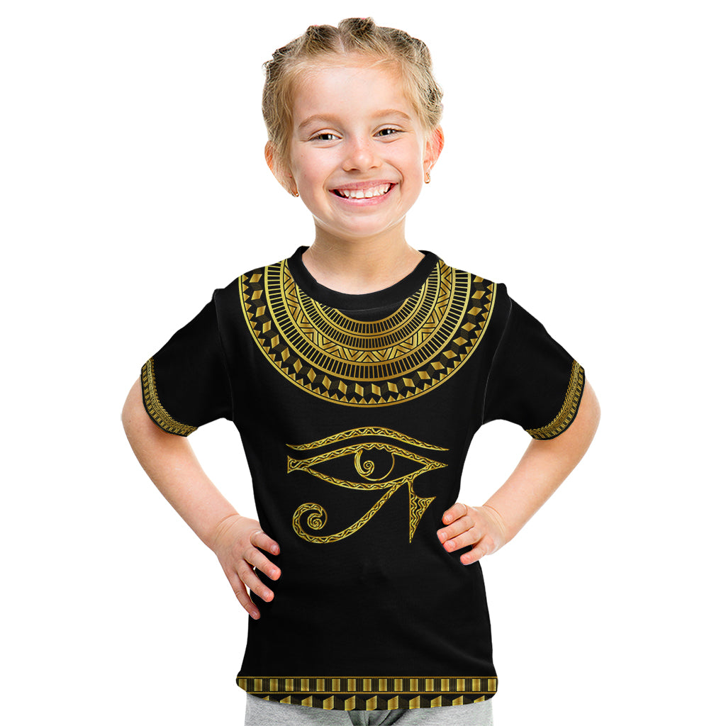 Eyes Of Horus Kid T Shirt Egyptian Art - Wonder Print Shop