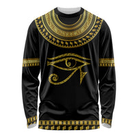 Eyes Of Horus Long Sleeve Shirt Egyptian Art - Wonder Print Shop