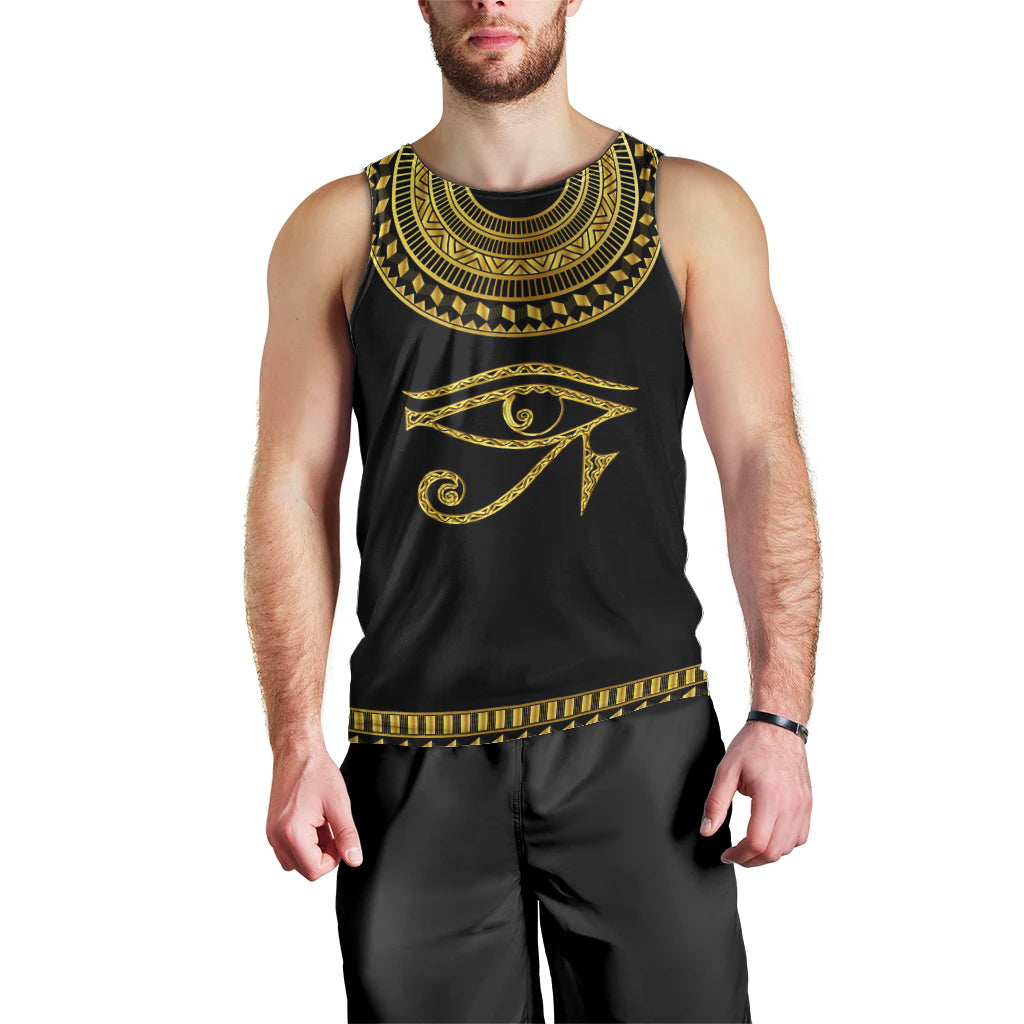 Eyes Of Horus Men Tank Top Egyptian Art - Wonder Print Shop