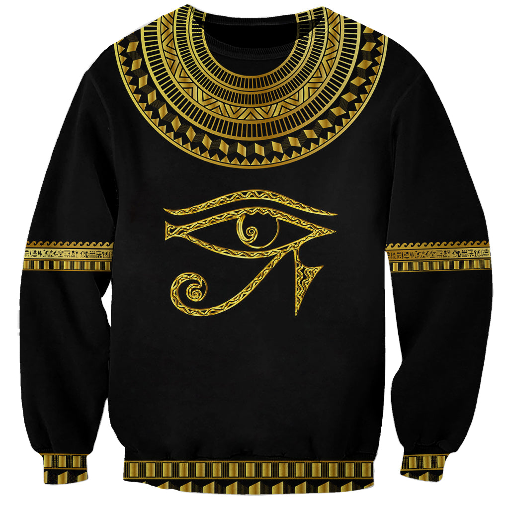 Eyes Of Horus Sweatshirt Egyptian Art - Wonder Print Shop