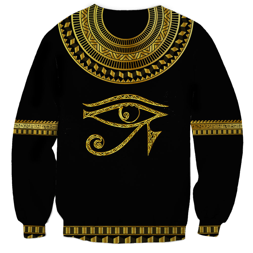 Eyes Of Horus Sweatshirt Egyptian Art - Wonder Print Shop