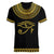 Eyes Of Horus Women V Neck T Shirt Egyptian Art